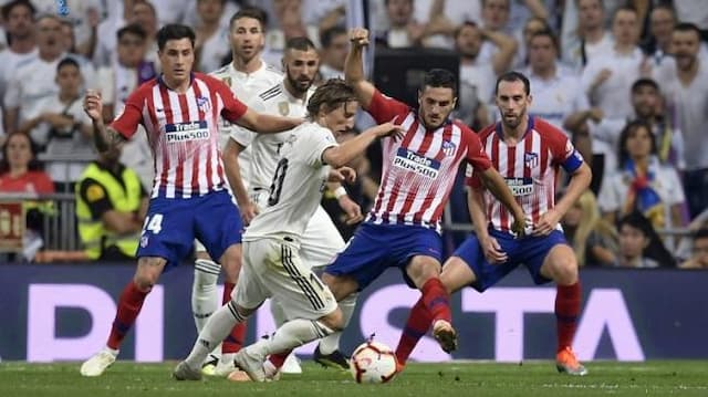 Real Madrid Vs Atletico Tanpa Gol di Santiago Bernabeu