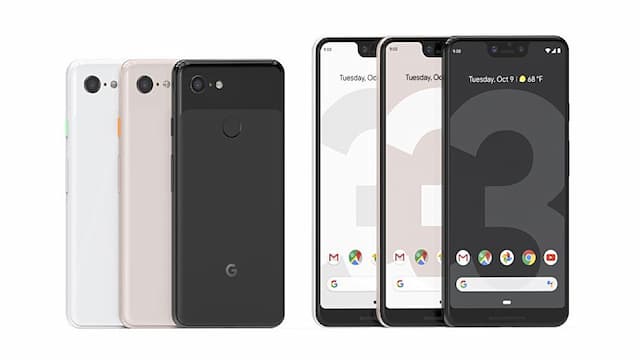 Google Resmi Merilis Smartphone Pixel 3 dan 3 XL