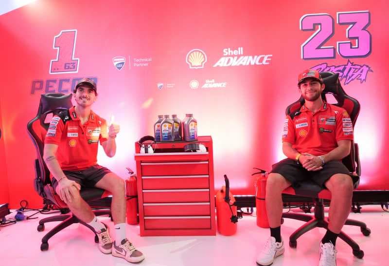 Shell Advance Kembali Dukung Ducati Corse Balapan di MotoGP Mandalika