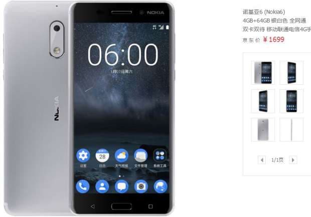 Nokia 6 Silver Dijual Perdana, Langsung Ludes