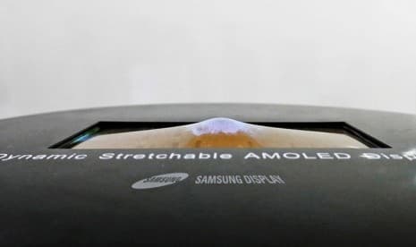 Samsung Kenalkan Layar Sentuh Lentur 