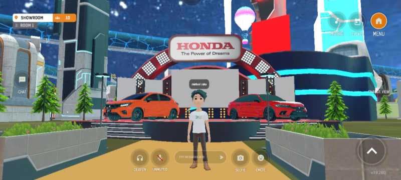 Honda dan Telkom Bikin Dunia Virtual, Honda MetaWorld