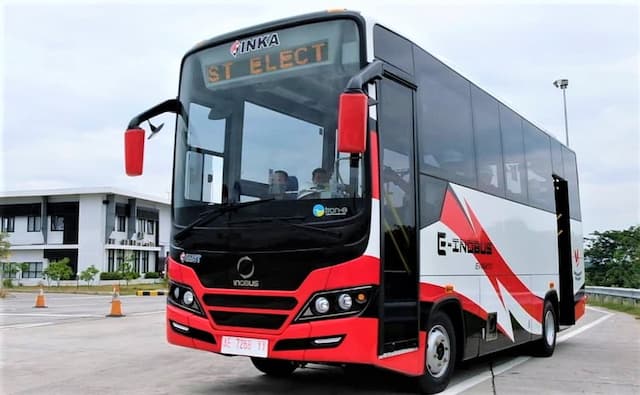 E-Inobus, Bus Listrik Buatan INKA Siap Ekspor ke Afrika
