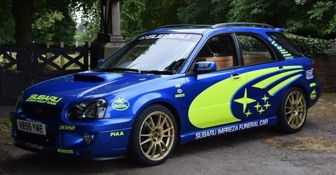Subaru Impreza WRX Disulap Jadi Mobil Jenazah 