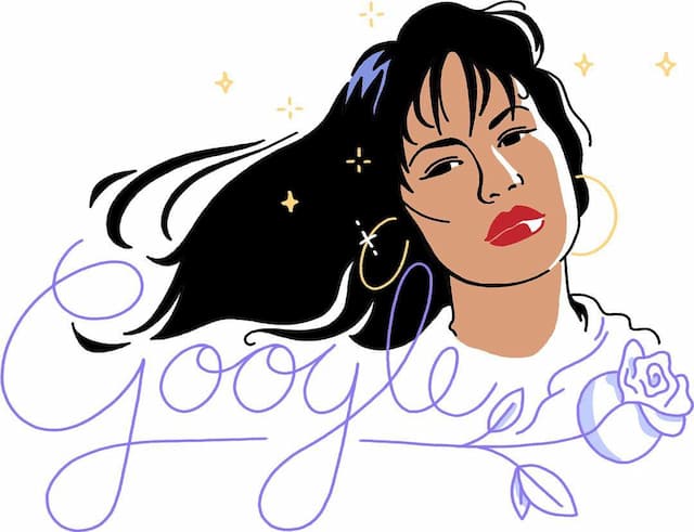 Google Doodle Hari Ini Selena Quintanilla 
