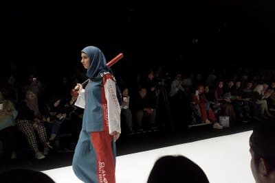 JFW 2018, Label Fesyen Muslim Flamoush Terinspirasi Gaya Harajuku