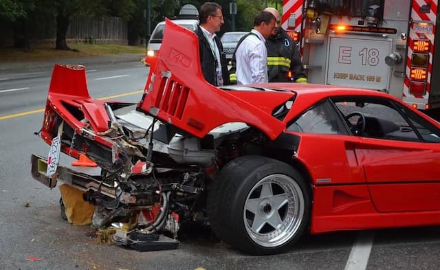 Asuransi Tak Sanggup Tutupi Biaya Perbaikan Ferrari
