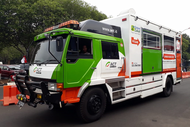 ACT Kirim Food Truck dan Ambulans ke Lombok