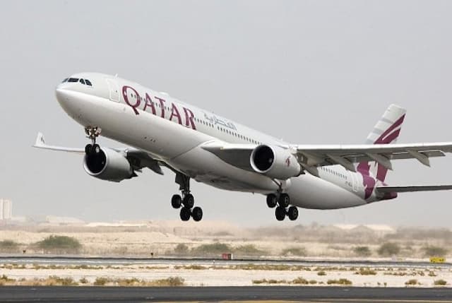 Pesawat Qatar Tujuan Indonesia Mendarat Darurat di India