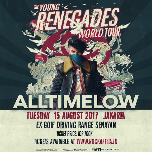 All Time Low Gelar Konser Ke-3 Kalinya di Jakarta