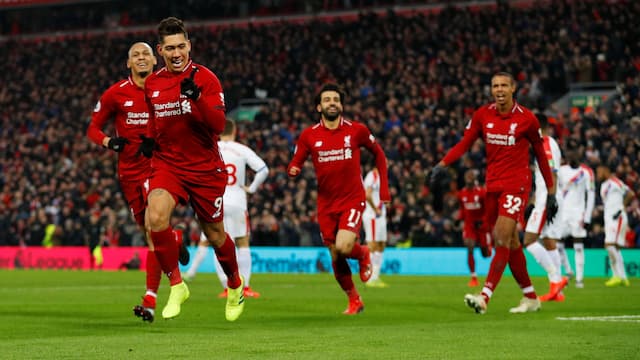 Drama Tujuh Gol di Kemenangan Liverpool atas Palace